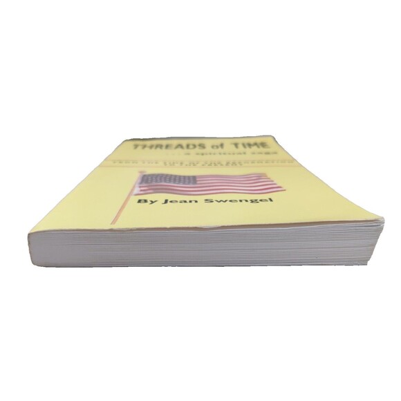 Threads of Time...A Spiritual Saga Jean Swengel 2006-Signed By Author - Picture 10 of 10